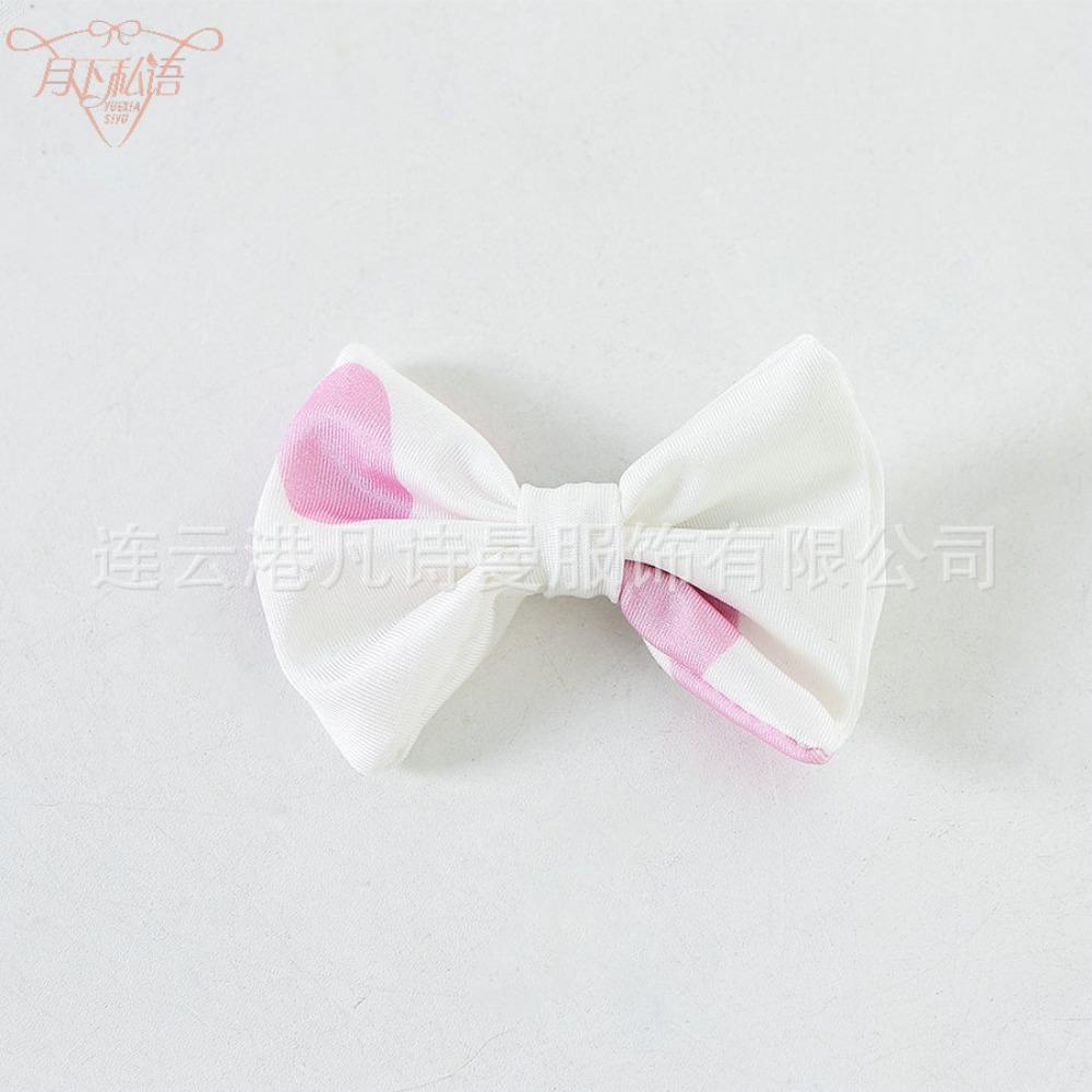 Fun A Piece of Hair Strap Underwear In Stock Japanese Cute Wind Comfortable Breathable Cow Flower Underwear Underwear Set