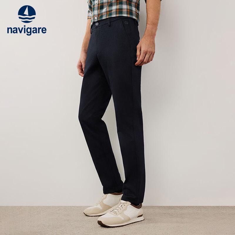 Navigare Men s Fleece-Lined Straight-Leg Casual Pants 32