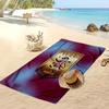 Asciugamano da Spiaggia con Stampa Calcio Aston Villa, Asciugamano Grande Morbido ad Asciugatura Rapida per Spiaggia Campeggio Nuoto