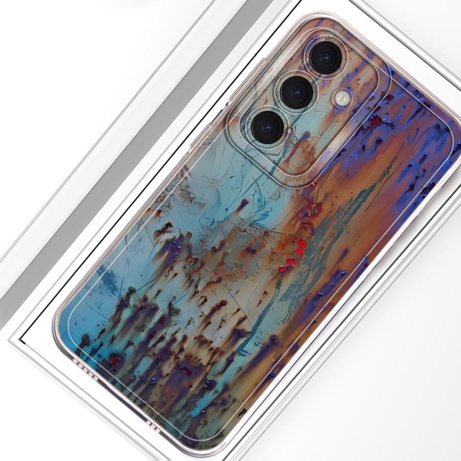 Phone Cover Case for Samsung Galaxy A55 A23 A25 A51 A36 A13 A54 A15 A52 A31 A33 A52 A56 A50 A34 A35 A26 A24 A14 A16 Rust Art
