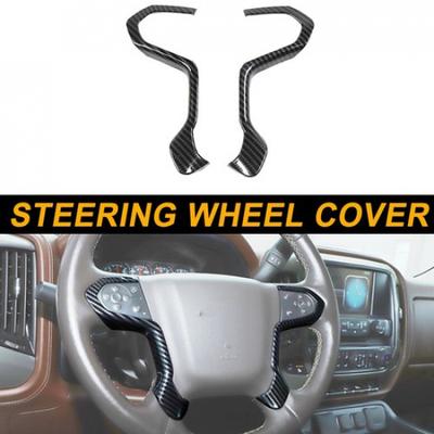 Steering Wheel Cover Trim Interior Accessories For Silverado GMC Sierra 2014-18