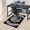 1pc Sons of Anarchy Themed Office Carpet Chair Mats - Durable Polyester Rug for Home Theater, Office, Dorm Room Decor - tA22