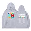 SS26 New Arrivals: Harry Styles Print Unisex Loose Casual Fleece-Lined Hoodie