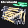 100 teile/satz Firefly Fluoreszierende Knicklicht Angeln Float Rod Licht Dark Glow Stick Angeln Knicklicht