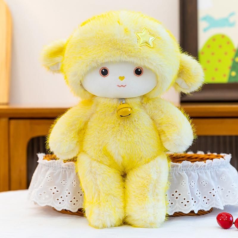 Cloud Sheep Plush Toy With Bell For Gift And Event Promotions