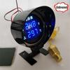 DC12V/24V Car LCD Digital Voltmeter Water Temp Gauge Meter With Bracket