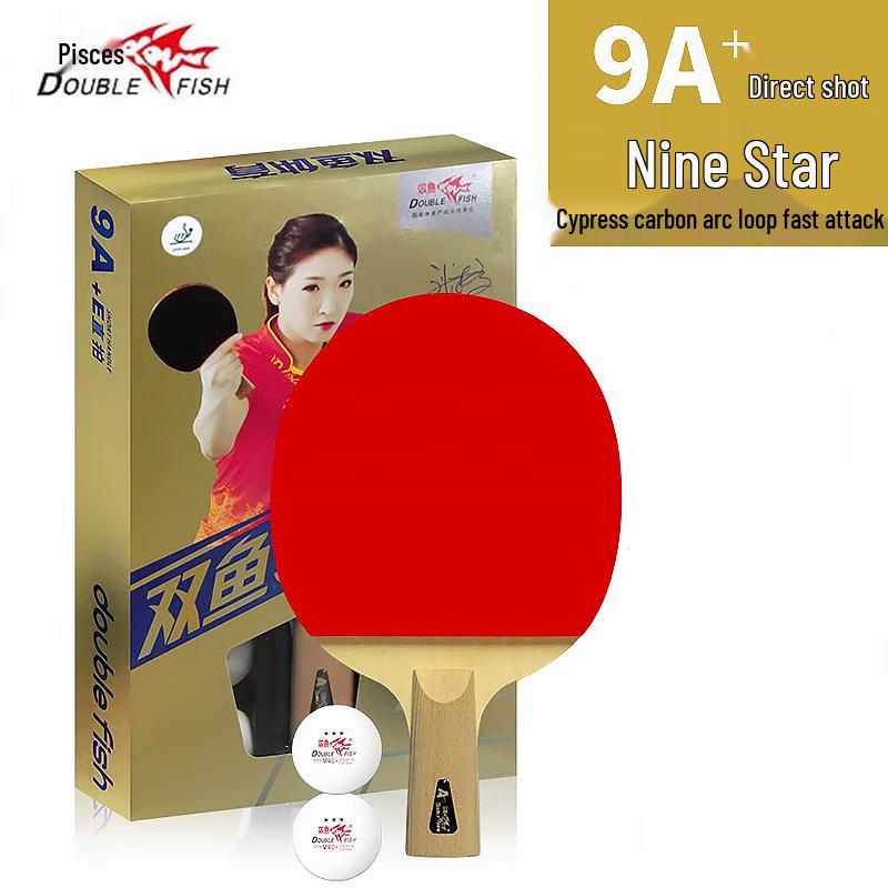 Double Fish 9A+E Professional Table Tennis Racket