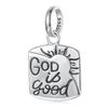 WOSTU 925 Sterling Silver Jesus Virgin Mary Pendant Charm The Hand of Fatima Bead Fit Bracelet Necklace DIY Prayer Family Gift