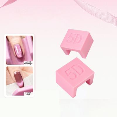 Imán Ojo de Gato Creativo para Uñas en Forma de U para Efecto Gel Ojo de Gato 5D Luz Amplia Antideslizante Herramientas Accesorios para Uñas Gel Especial Nail Art DIY