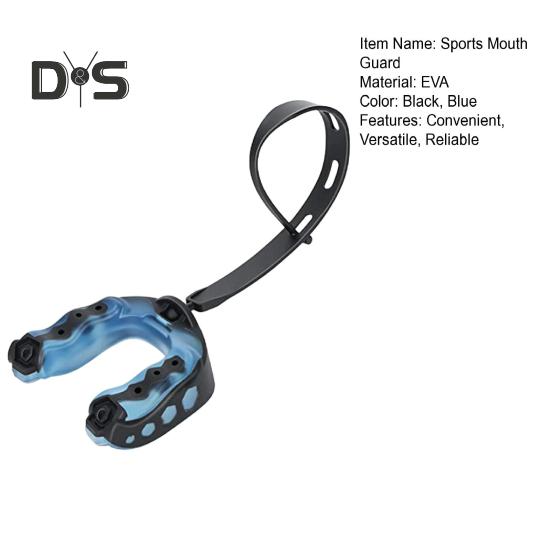 Apărător de gură pentru fotbal pentru adulți, sport pentru tineri, cu cureaua, pentru fotbal, box, pentru rugby, lacrosse, hochei