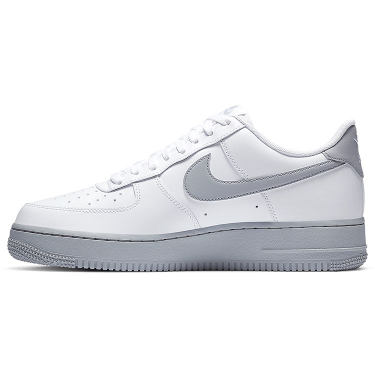 

Мужские кроссовки Nike Air Force 1 07 White Grey Sole Wolf-Grey CK7663-104