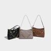 Schultertasche im französischen Stil für Damen Hochwertige Retro-Tasche Exquisite Umhängetasche Kleiner Duftstil Zusatztasche Große Kapazität