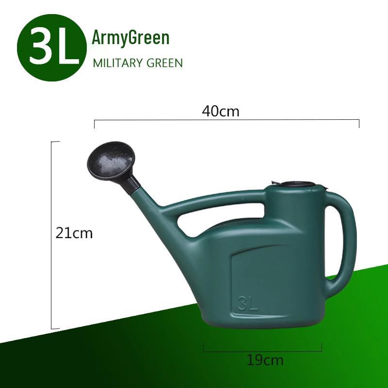 Large Capacity Plastic Watering Can 9003 for Balcony and Vegetable Planting with Long Spout