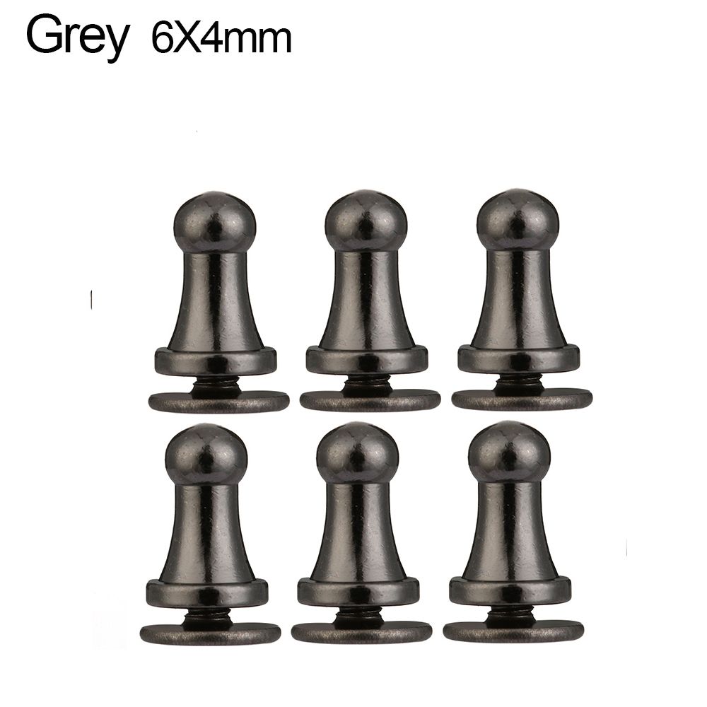 10pcs DIY Brass Nail Hat Bag Leather Craft Clothes/Bag/Shoes Monk Head Screws Garment Rivets