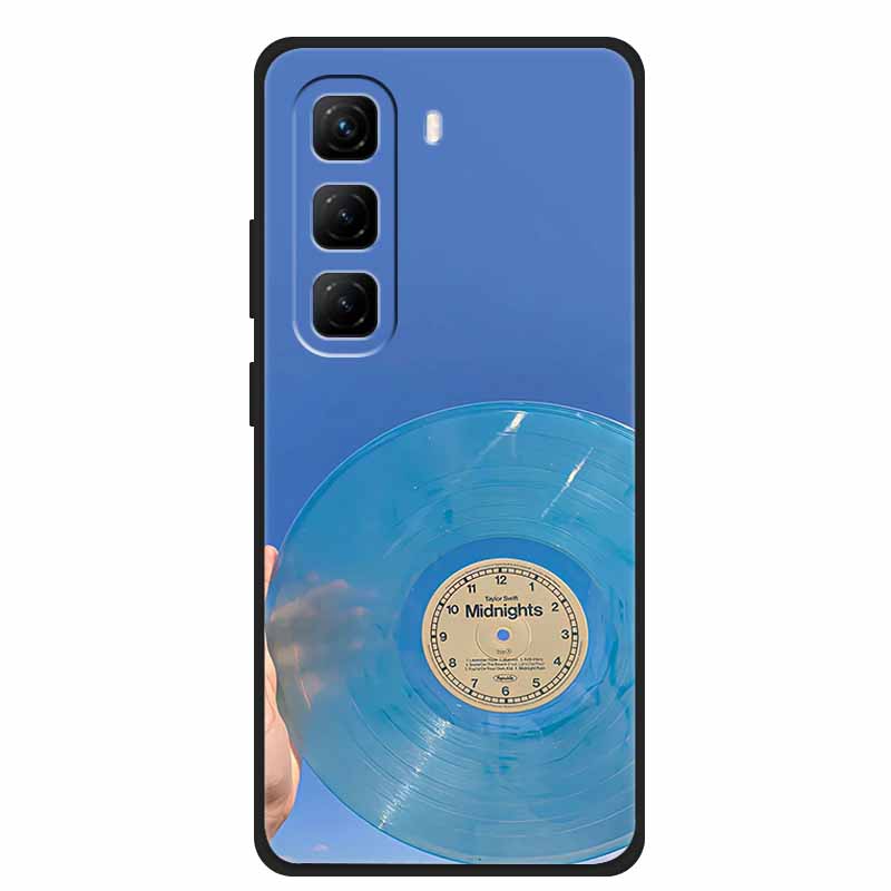 

Для телефону Infinix Hot 50 4G Чохол Рожевий Колір Мармурова Задня Кришка Hot 50pro plus 50 pro+ М який Силіконовий Чохол з ТПУ Популярний Розписаний Чохол -Infinix Hot 50 4G