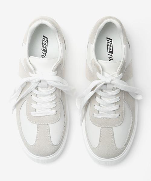 [Hilltop] Elevated 7CM Lift German Army Trainers Pendle Gray HT3515