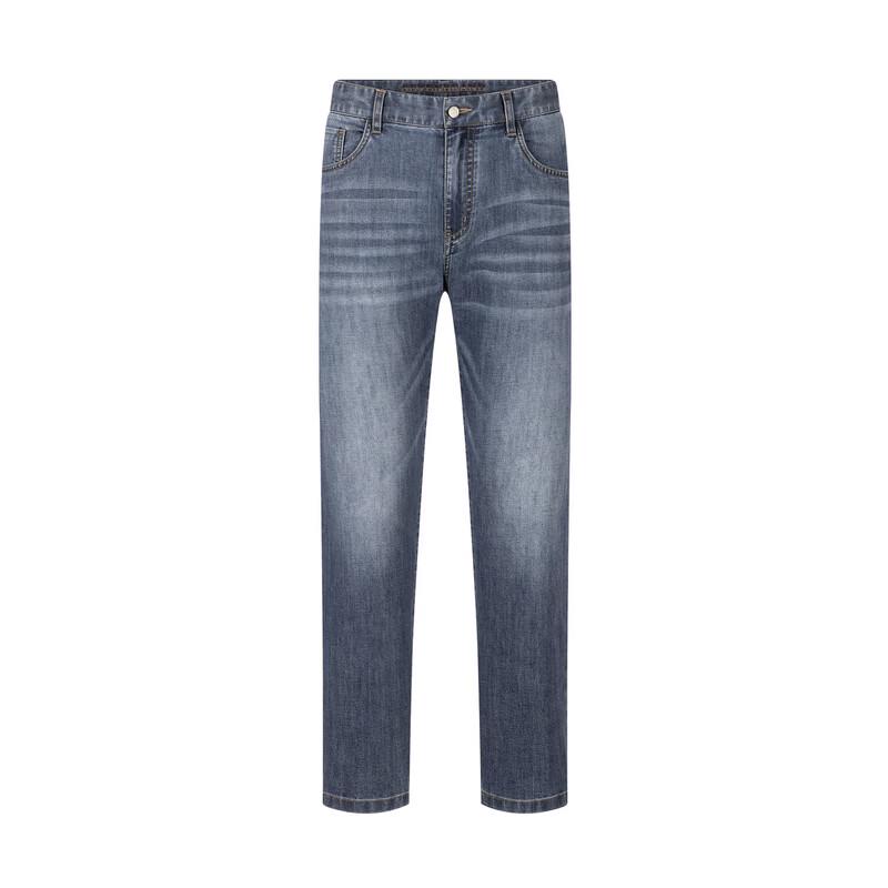 Seven Men's Classic Washed Slim-Fit Cropped Jeans