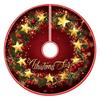 Round Christmas Tree Skirts 90cm 35in Xmas Tree Foot Cover Christmas Tree Mat  Wedding