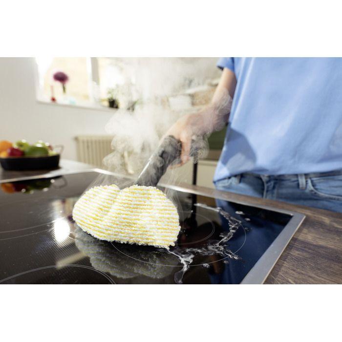 Karcher SC 3 Deluxe Easyfix Steam Cleaner - Pressure 3.5 Bar - Steam Flow 40 G/min - Fast Heat-up Time - Easyfix Floor Kit