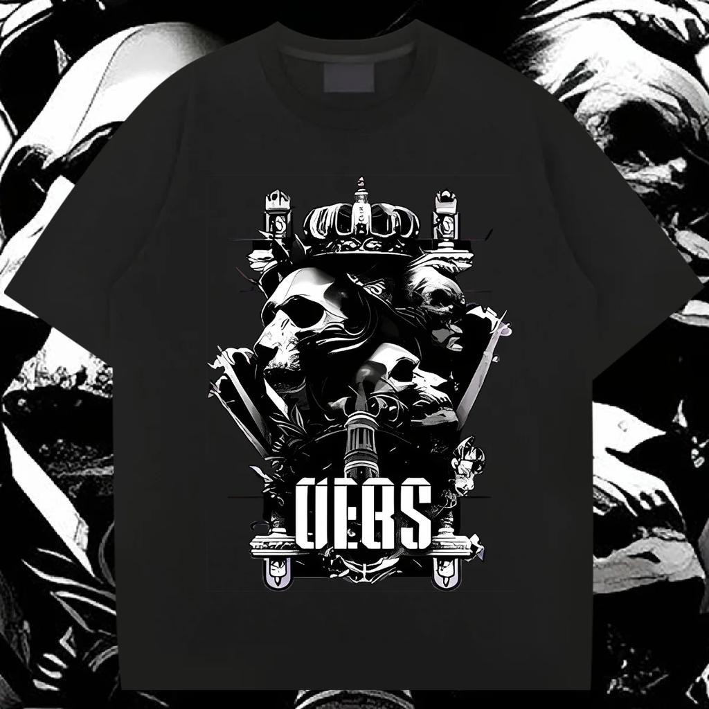 Große Größe Lockerer Vintage Ästhetischer Pullover Rundhals Für Herren Bedruckte Oberteile 2024 Sommer Heißer Verkauf XL Bequeme Dehnbare Kleidung