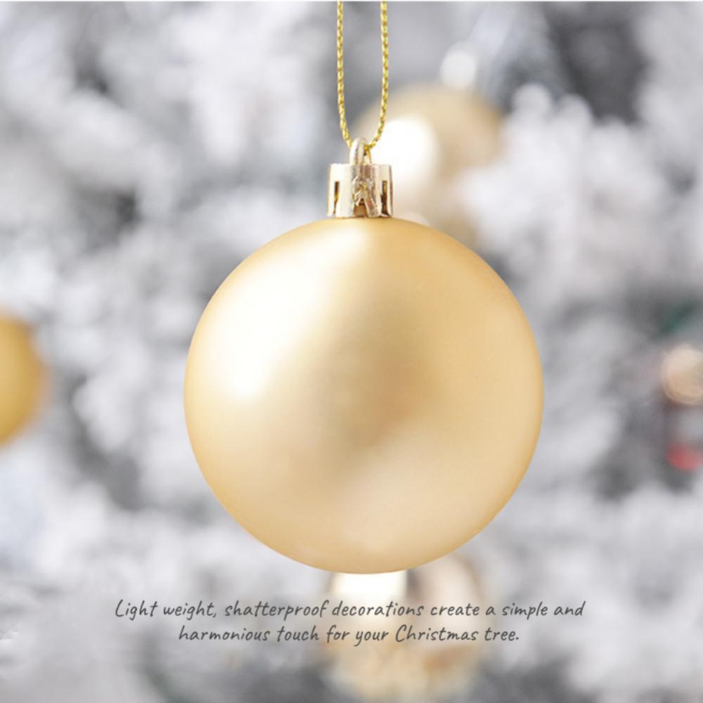 360/36pcs Christmas Balls Decorations Christmas Tree Ornaments Ball Hanging Pendants Home Party Decor New Year Navidad Decor