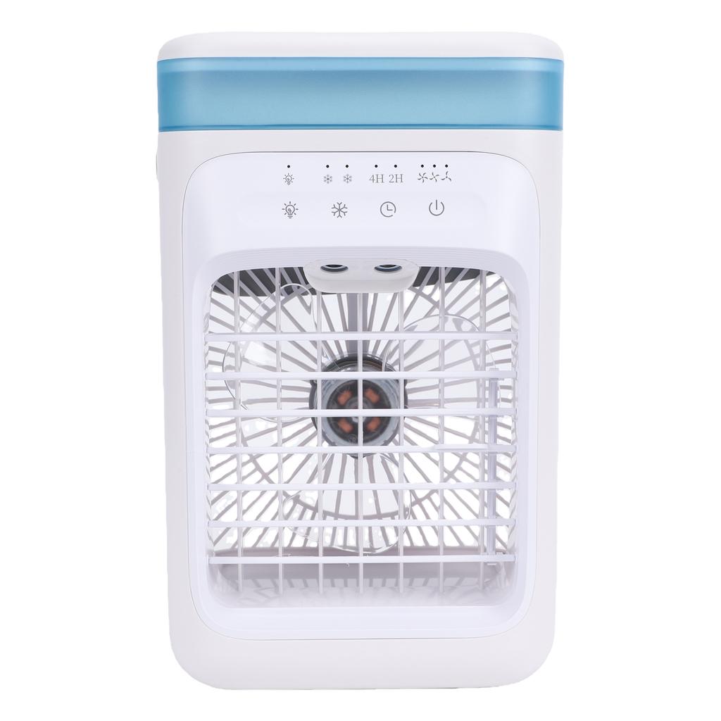 Desktop Small Air Cooling Fan 1000ml Water Tank RGB Light Portable Air Conditioner Fan