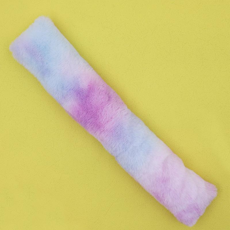 

Подушка-игрушка плюшевая с градиентом кота, игрушка-палочка для кусания кота, прорезыватель, саморазвлекающая и скучная подушка-игрушка с кошачьей мятой фиолетовый