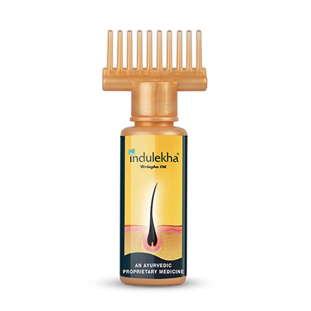 

Indulekha Bringha Hair Oil 100ml Pack Ayurvedic Hair Growth Oil for Stronger Thicker Healthy Hair