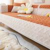 New Sofa Cushion  Matching Color Matching Winter Thickened Plush Seat Cushion Modern Minimalist Home Anti Slip Sofa Cover