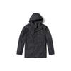 Casual Ademend Staande Kraag Met Capuchon Jas Mannen Jassen Zwart A62FH-001