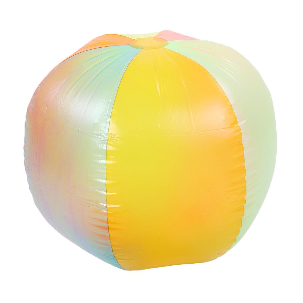 31.5in Large Inflatable Beach Ball Large Rainbow Color Swimming Pool Beach Ball Toy for Summer Party Outdoor Lawn