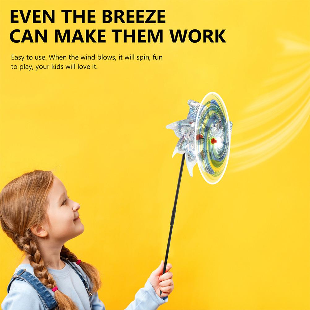 Buy 10pcs Outdoor Bird Repellent Pinwheel Tool Balcony Garden ...