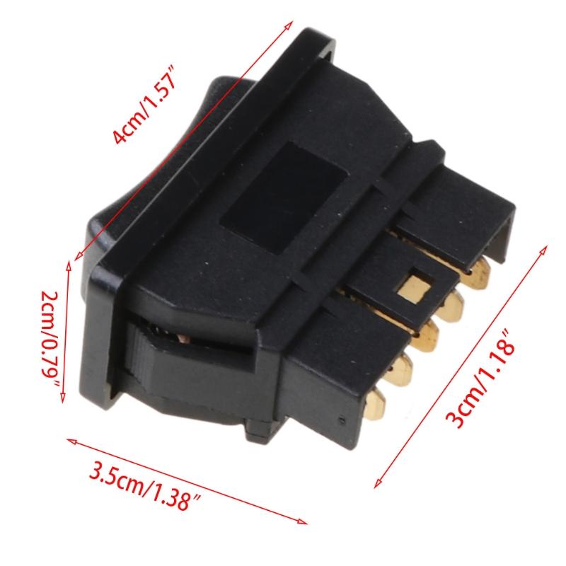 Universal Car Master Power Window Control Switch High Quality 12V 20A Control Button 5 Pin Automotive Replacement Switches