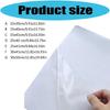 PVC Pet Scratch Prevention Stickers 4PCS Transparent Adhesive Furniture Protector Durable