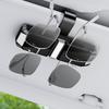 Universal Car Visor Sunglass Holder Interior Sunglass Double Clip Holder Interior Ticket Organizer  Eyeglasses Car Accessories