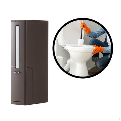 Moderná súprava odpadkového koša a toaletnej kefy pre domácnosť