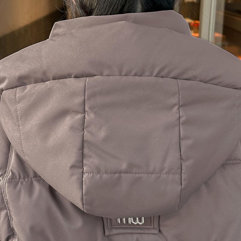 Fashion Winter Jackets Woman Short Parkas Hooded Loose Thick Warm Outerwears Casual Women's Coats