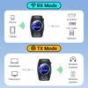 Bluetooth 5.4 Audio Transmitter Receiver RGB LED Display Hifi Stereo Music Wireless Adapter 3.5MM AUX TF With Mic For TV PC Car