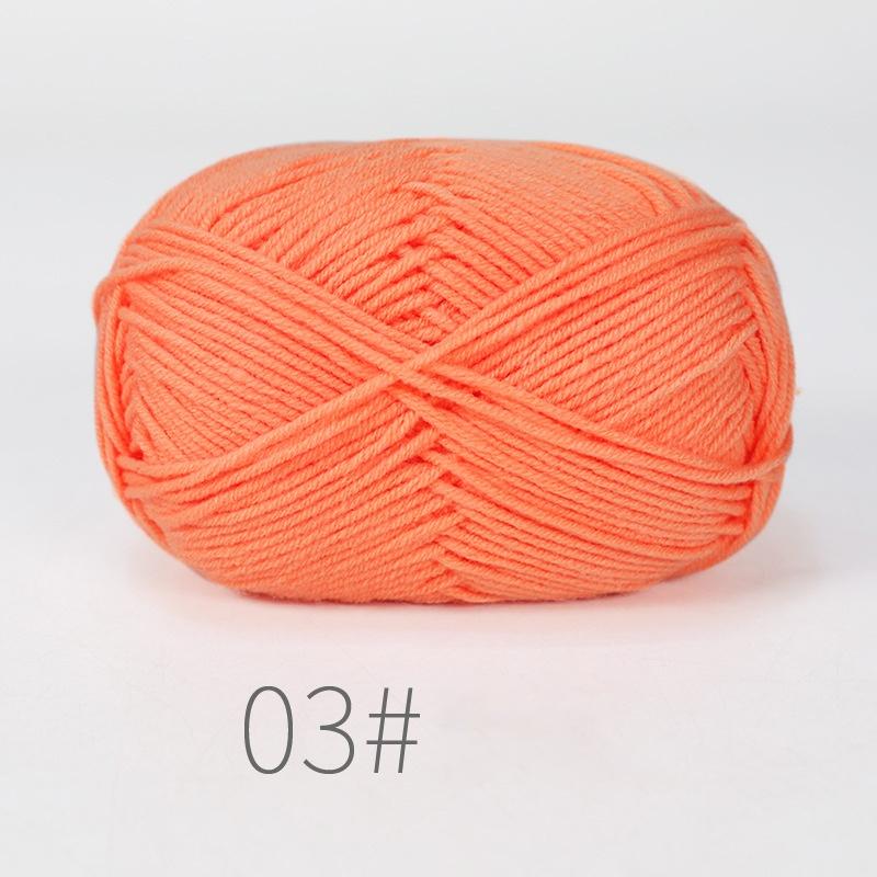 DIY Blended Fabric Soft Cotton Knitting Yarn Thick Fiber Velvet Yarns Hand Knitting Wool Crochet Yarn for Sweater