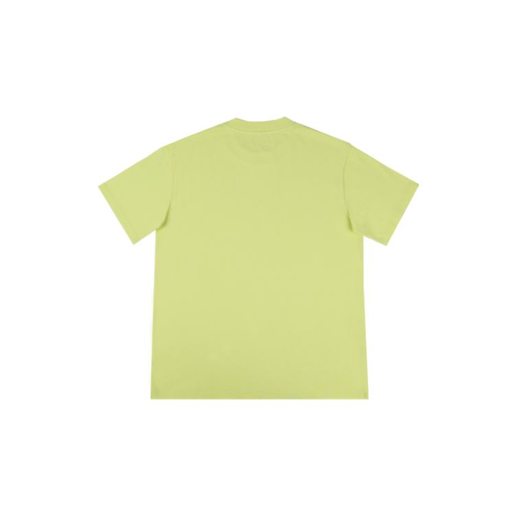 Li Ning Sports Leisure Series Hollow Logo Printed Breathable Short Sleeve T-Shirt Unisex Tops Light-Green YHSU167-4