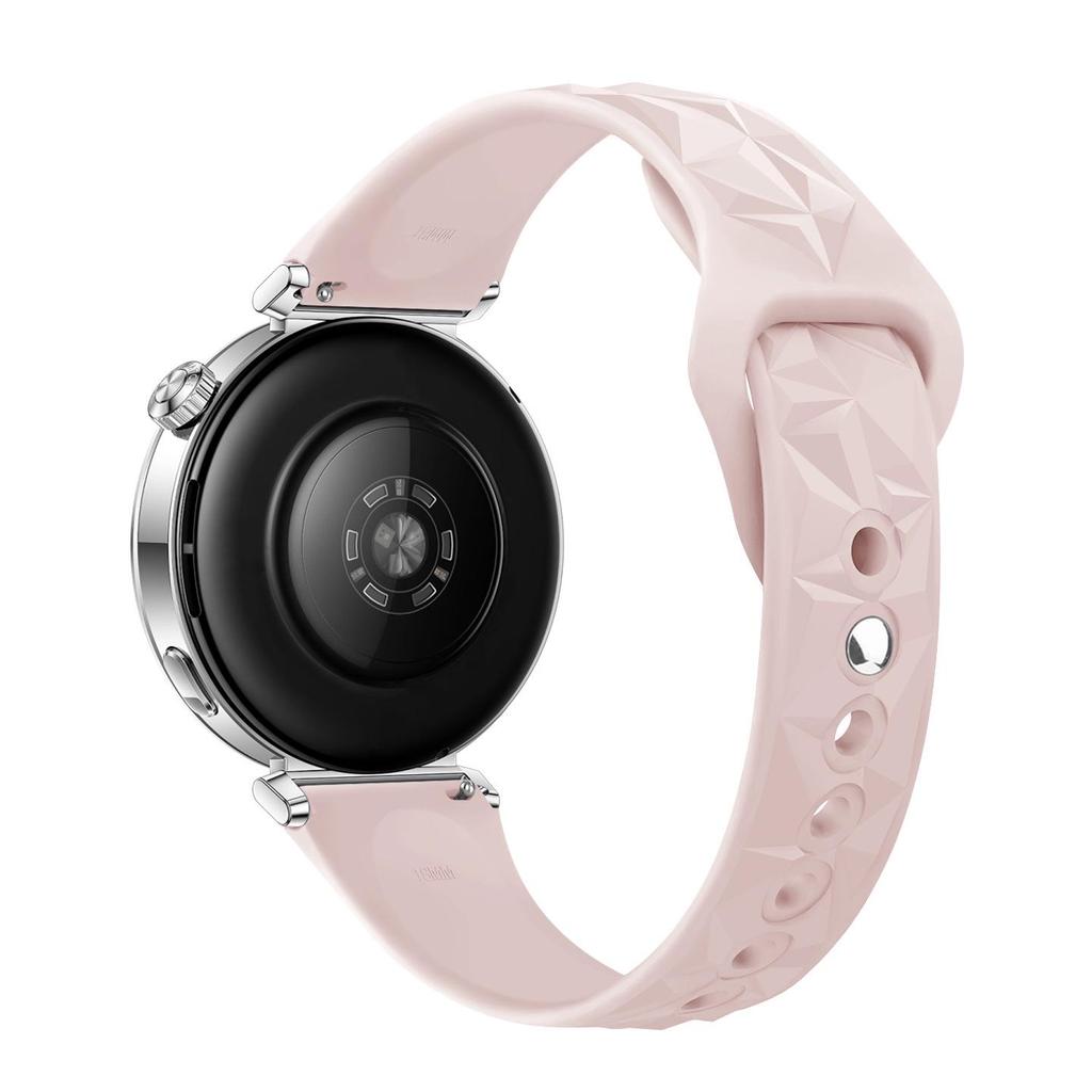 Silicone Ice Crystal Waist Watch Band for Huawei GT5/GT4/GT5PRO - 18MM
