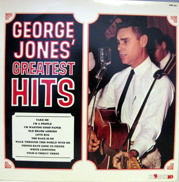

LP Record GEORGE JONES - Greatest Hits PHX331 Phoenix 10 1981 US Folk Used