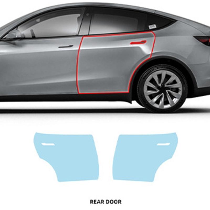 For Tesla Model Y Juniper 2025+ PPF TPU Transparent Body Accessories Styling Pre-Cut Paint Protection Film Car Clear Kit Sticker