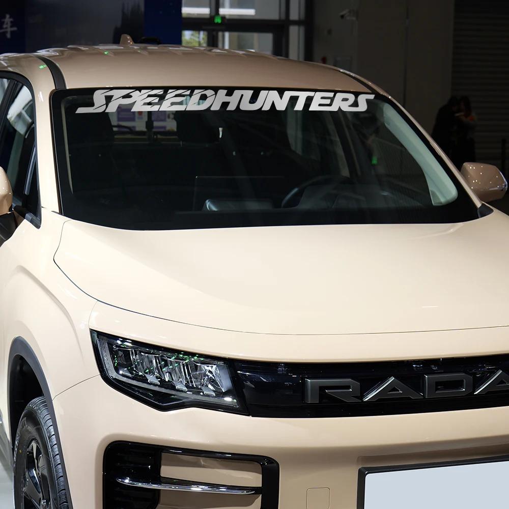 Kreativní nálepka na čelní sklo auta Speedhunters Dekorace boční karoserie okna auta Vinylový dekor Samolepka Motocyklové tuningové příslušenství