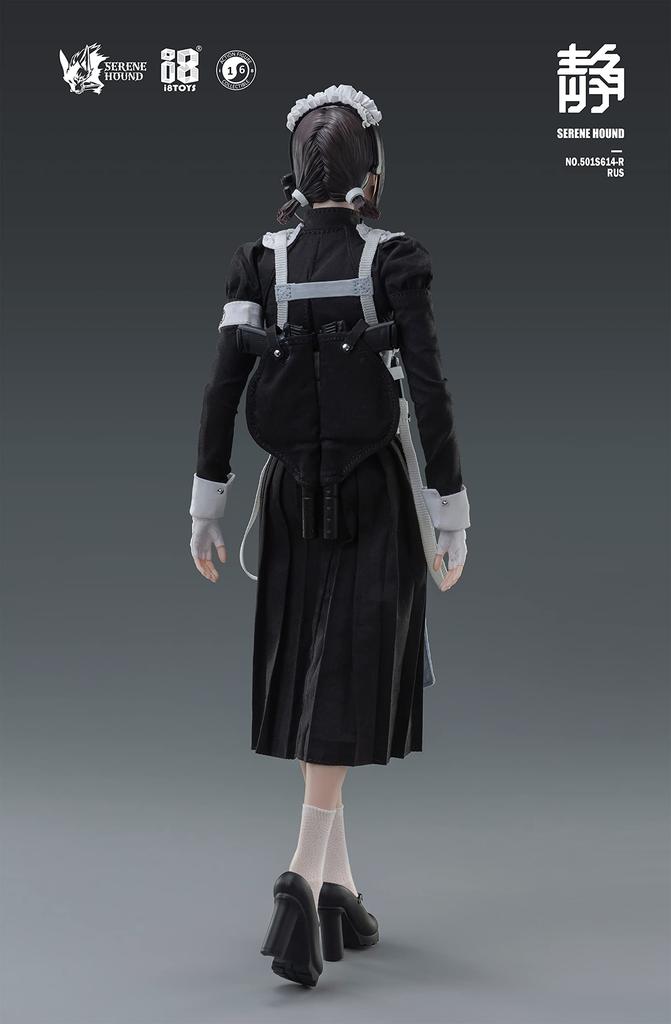 I8TOYS SERENE HOUND Series 501S614 R Cerberus Maid Corps Ross 1/6 Scale PVC & Silicone & Metal Pre-painted Movable Figure