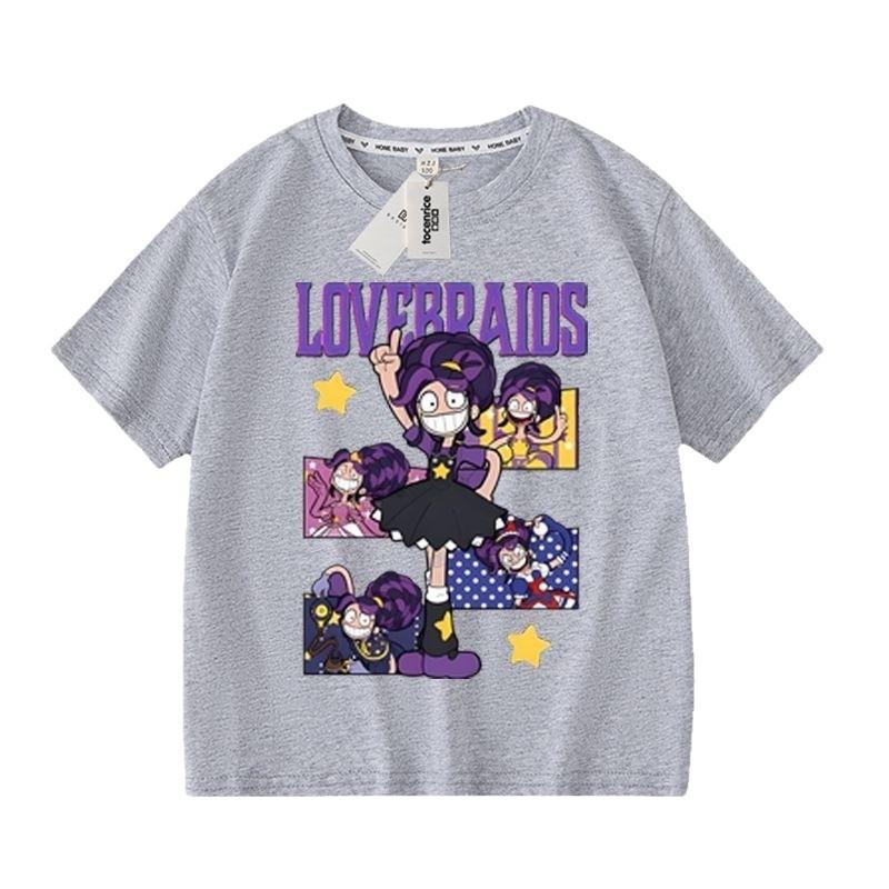 Kids Girls Lily Lovebraids Printed Short Sleeves T-Shirt Top