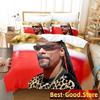 3D Snoop Dogg Rapper Bedding Set Printed Bed Set With Pillowcase Bed Duvet Cover Single Double Queen Super King Size boys Adult