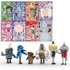 6-IN-1 Anime Regulars Show Building Block Bensone Popos Mordecain Muscle Man Desktop Model With 8 Sheets Stickers Birthday Gift