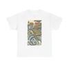 Sea Turtle Wave Print Tee | Japanese Wave, Lotus Flowers