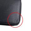 Louis Vuitton Zippy Organizer M60632 Long Wallet Purse Epi Leather Noir Black Used